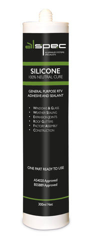 ALSPEC 100% NEUTRAL CURE SILICONE x 300ml