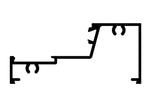 CAPTIVE SILL 76mm x 6.5m LENGTH