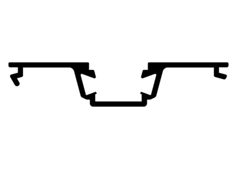 DERWENT GLAZING ADAPTOR x 6.5m LENGTH