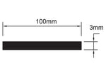 FLAT BAR 100 x 3mm
