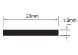 FLAT BAR 20 x 1.6mm