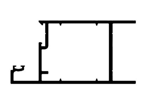 TOP/BOTTOM RAIL 6.5m LENGTH