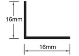 TRIM ANGLE 16 x 16mm